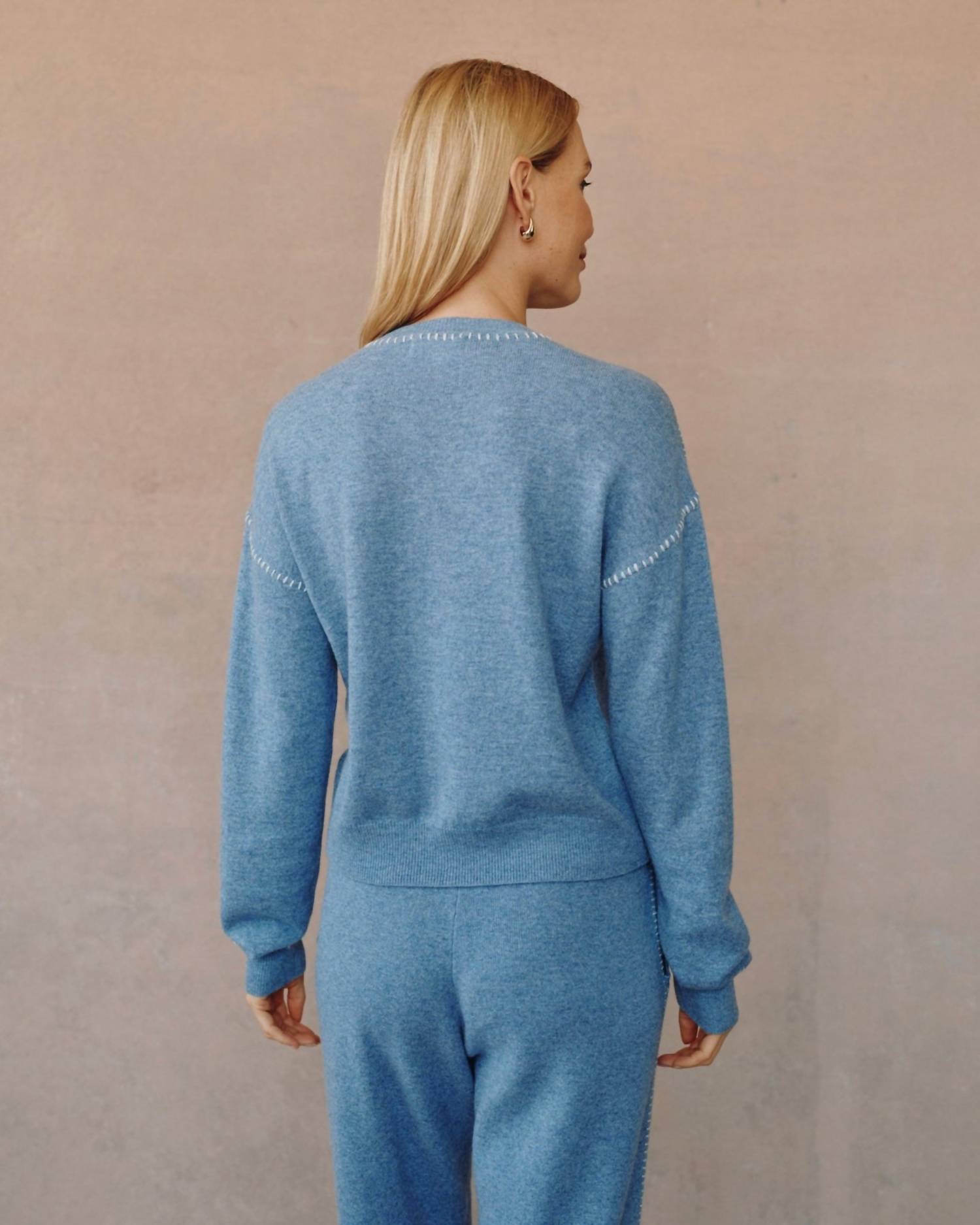 Bella Dahl - Whip Stitch Crew Neck Sweater