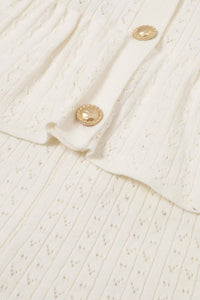 Rivir - Women's Pointelle Mini Dress