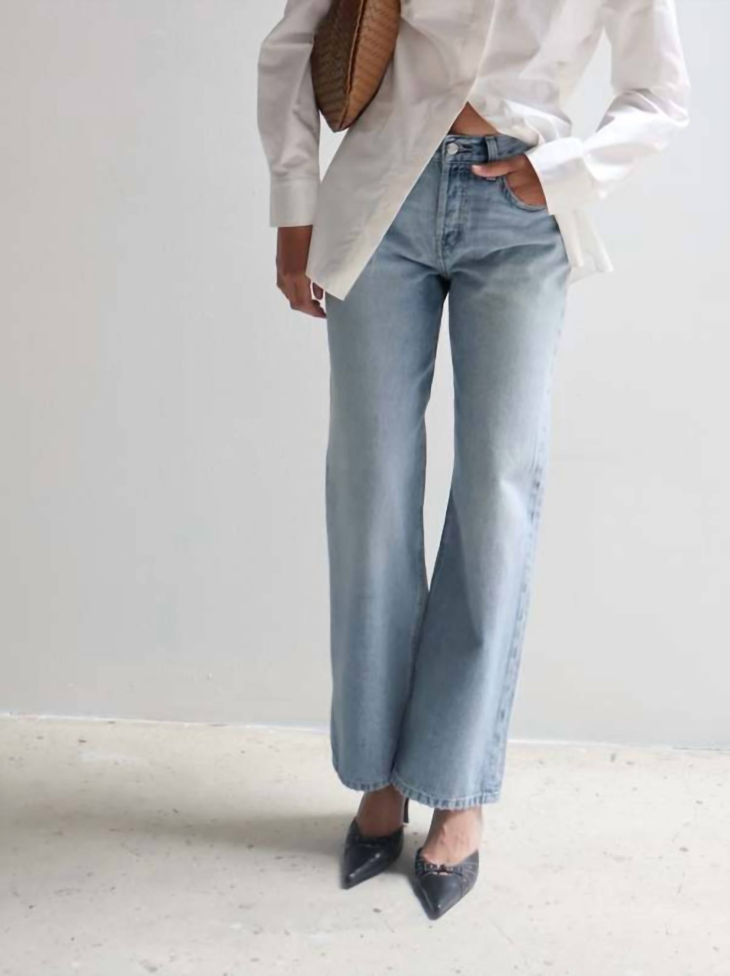 Etica - Stanton Relaxed Wide Leg Jeans