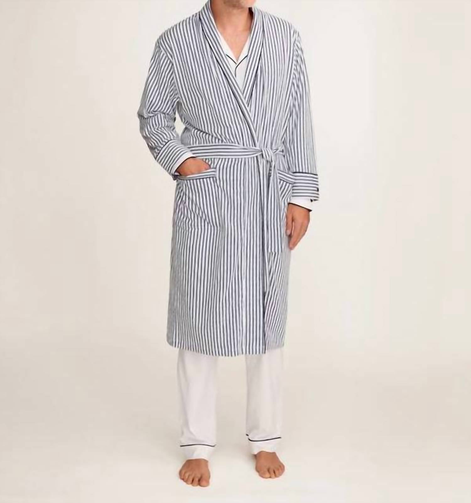 Petite Plume - Men's Pima Cotton Robe