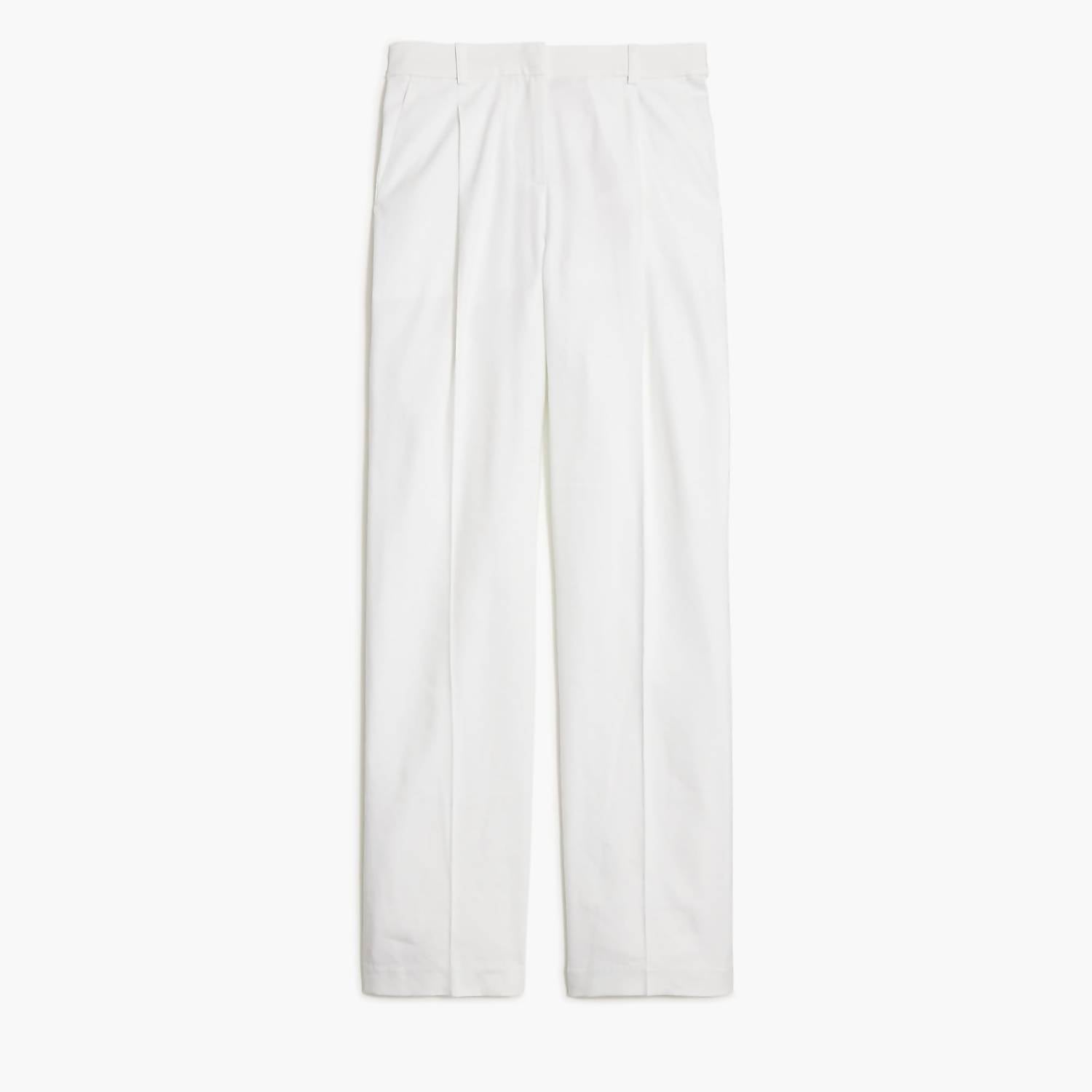 J.Crew - Linen-blend Wide-leg Pleated Trouser Pant