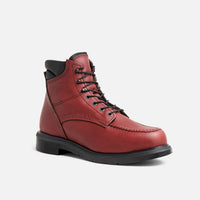 Red Wing Shoes Men's 6-inch Soft Toe Boot in mahogany - men's boots
