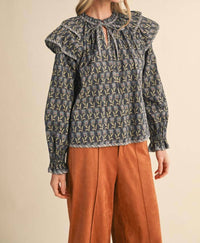 &Merci - Steady My Heart Floral Top