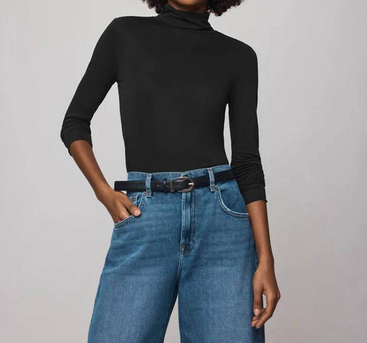 Splendid - Bamboo Long Sleeve Turtleneck Top