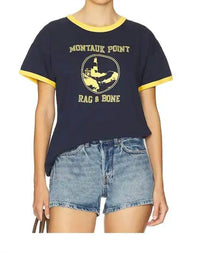 Rag & Bone - Montauk Boxy Graphic Tee