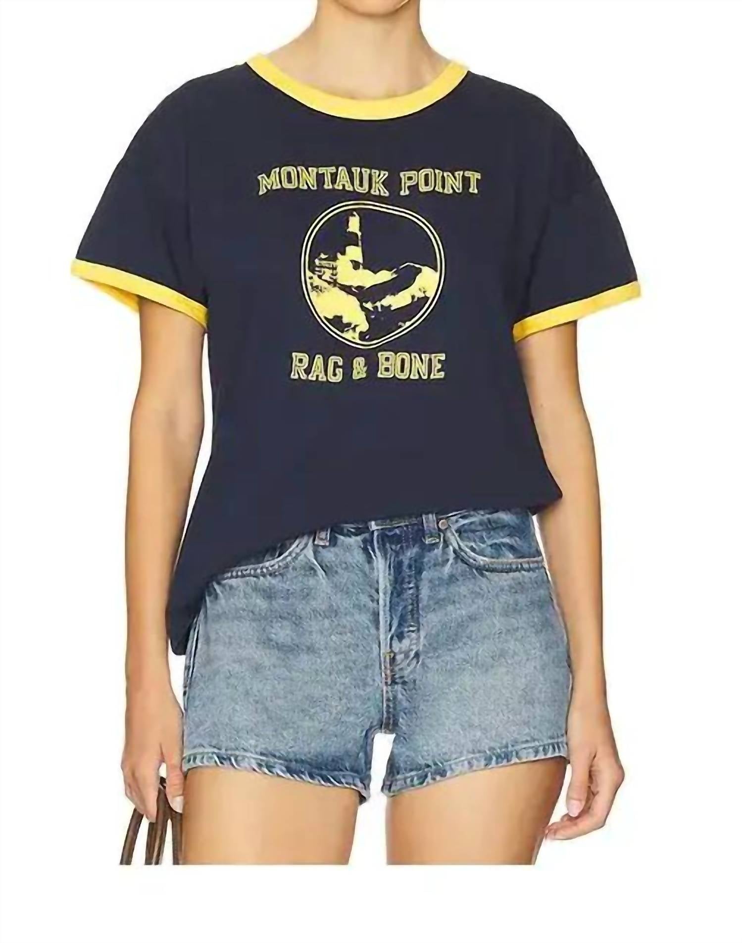 Rag & Bone - Montauk Boxy Graphic Tee
