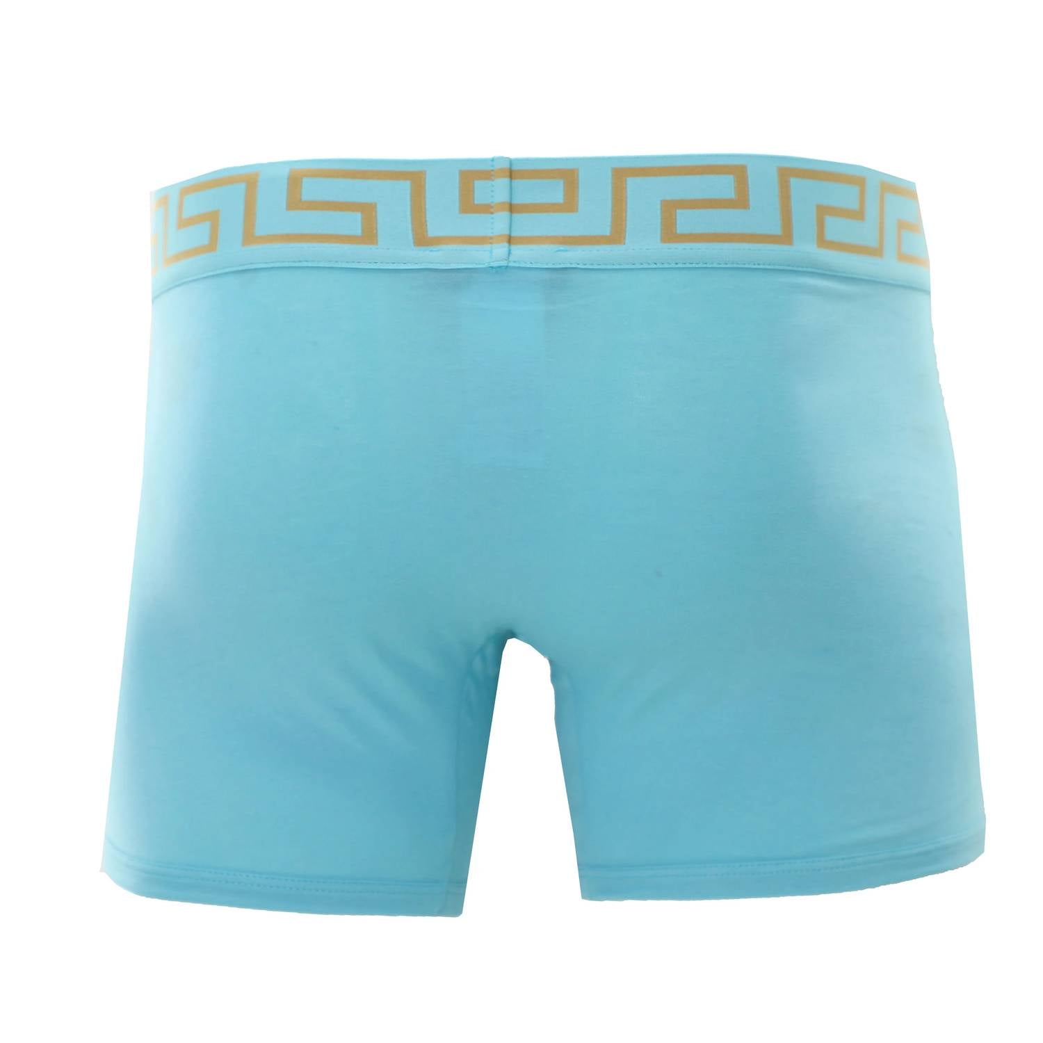 Versace - Men's Long Trunk With Greca Border