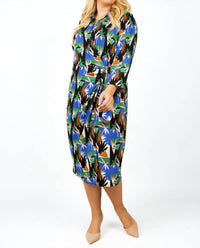 Donna Morgan - Safari Windows Dress - Plus