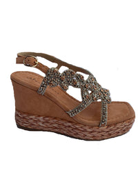Alma En Pena - Women's Malaquita Wedge Sandals