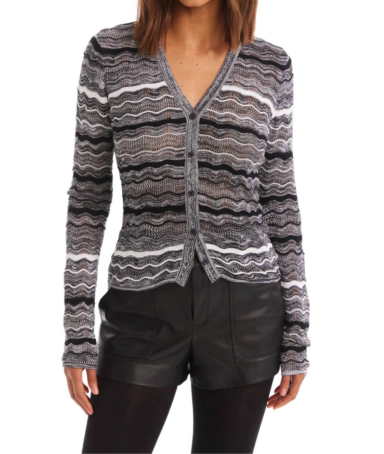 Allison New York - Colleen Long Sleeve Cardigan