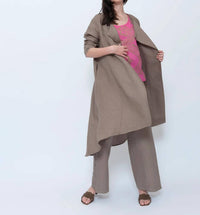 Blueberry - Draped Duster