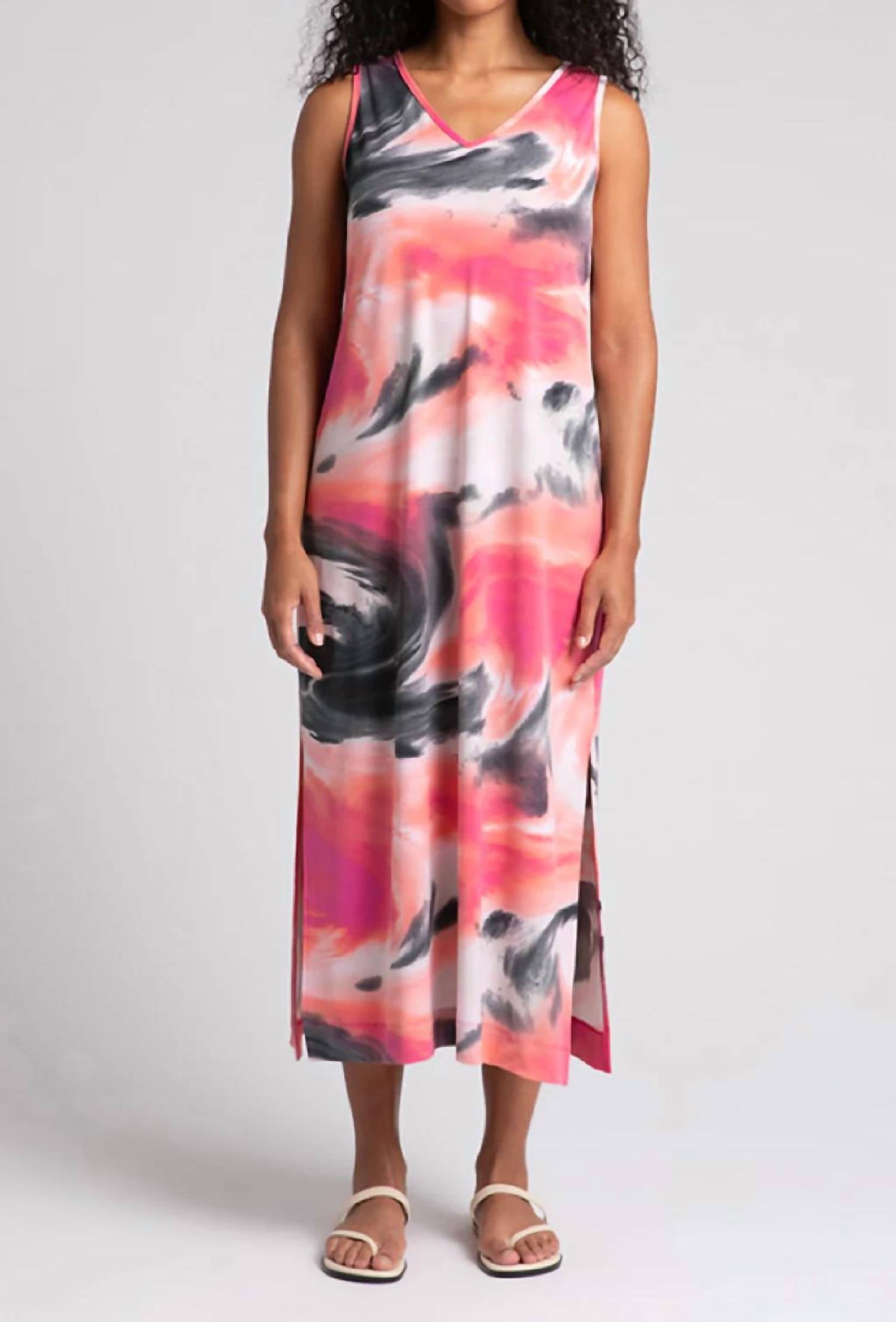 Sympli - Reversible Slit Tank Dress