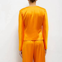 Leset - Barb Button Long Sleeve Top