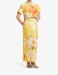 Leo Lin - Indie Embellished Sleeve Top