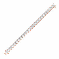 Diana M Jewels - Women's Asscher Lab-Grown Diamond Bracelet (21.00 Ct) - Signature
