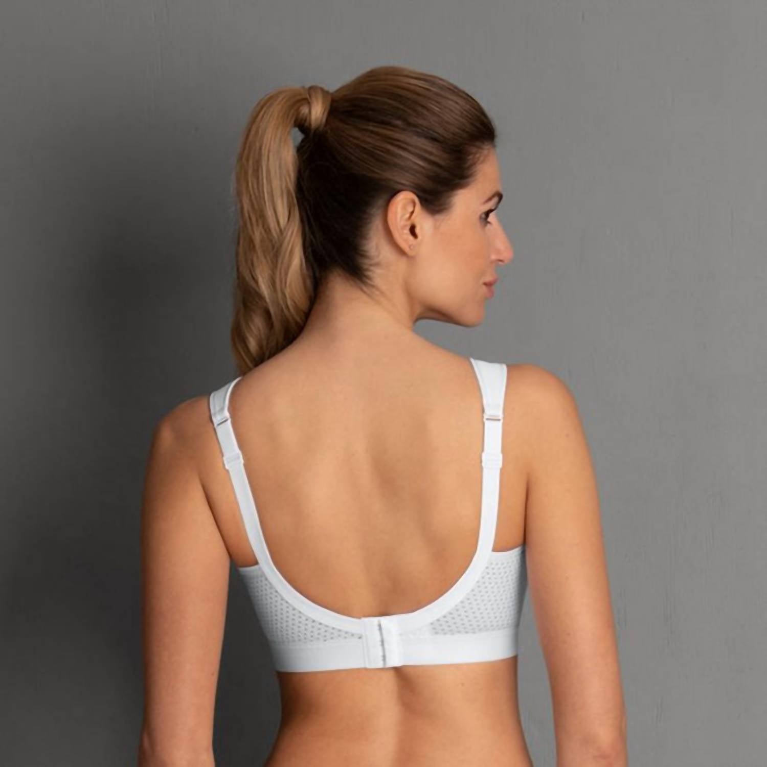 Anita Active Extreme Control Sports Bra in white - women's intimate - alternate view