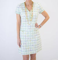 Weill - Pastel Tweed Mini Dress