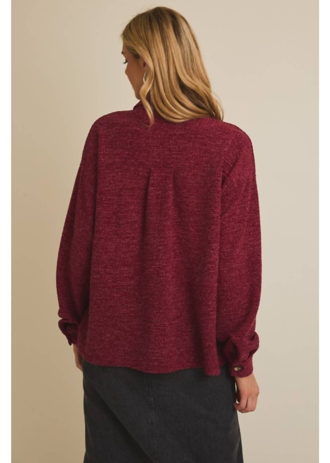 Gilli - Collared Lightweight Shacket