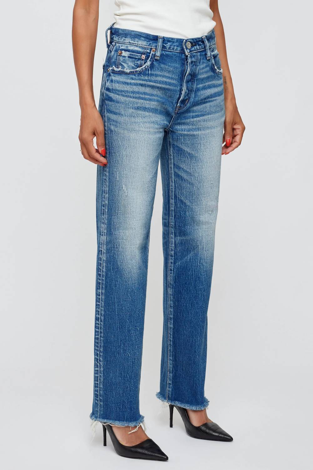 Moussy - Rutherford Straight Leg Jeans