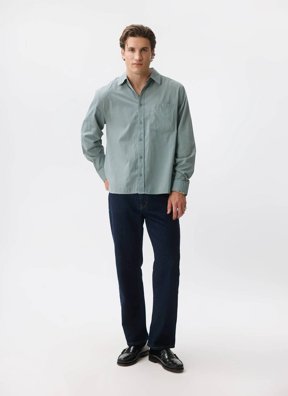 Percival - Clancy Striped Long Sleeve Shirt