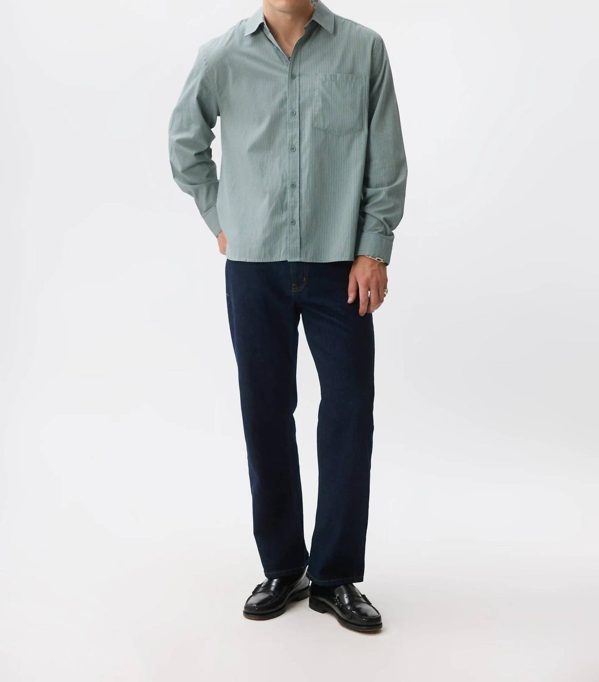 Percival - Clancy Striped Long Sleeve Shirt