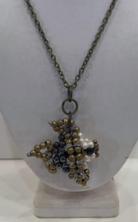 Pam Hiran - Women's Hematite Necklace