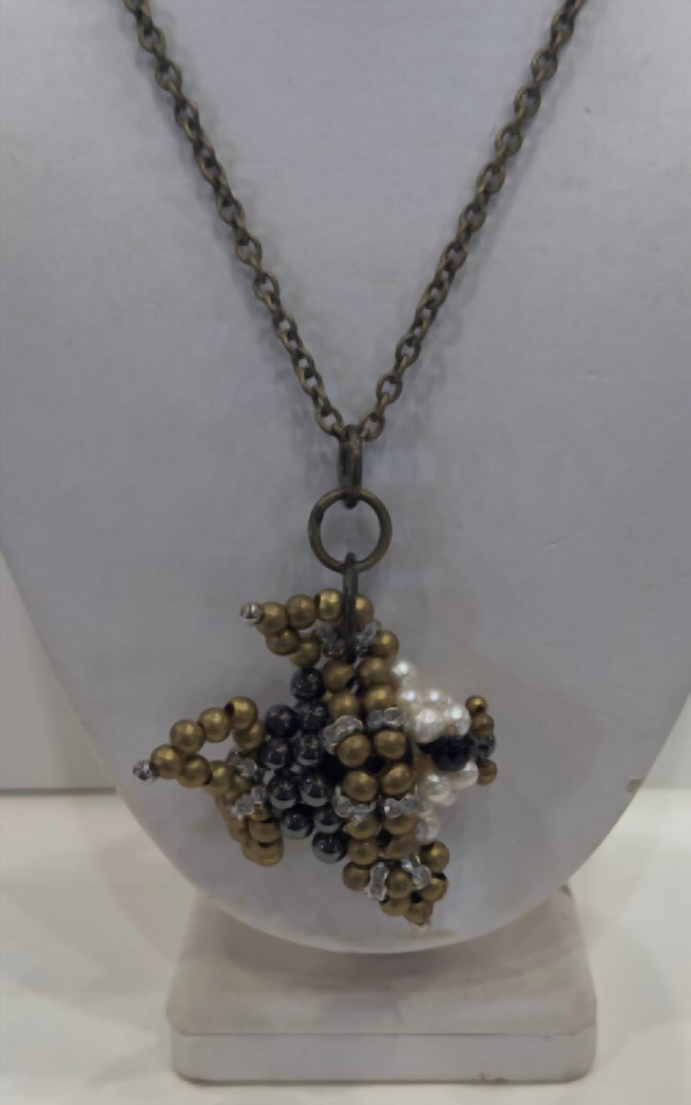 Pam Hiran - Women's Hematite Necklace