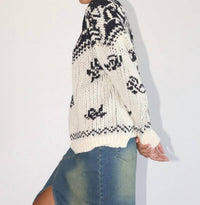 Bailey Rose - Penelope Vintage Rose Sweater