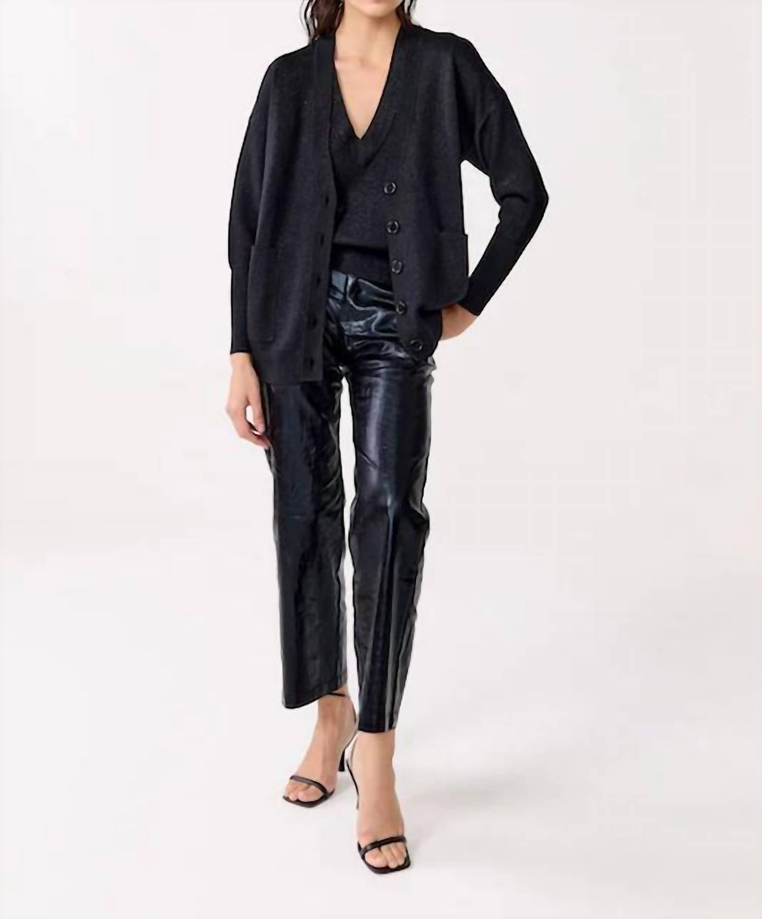 Lanhtropy - Aspen Lurex Cardigan