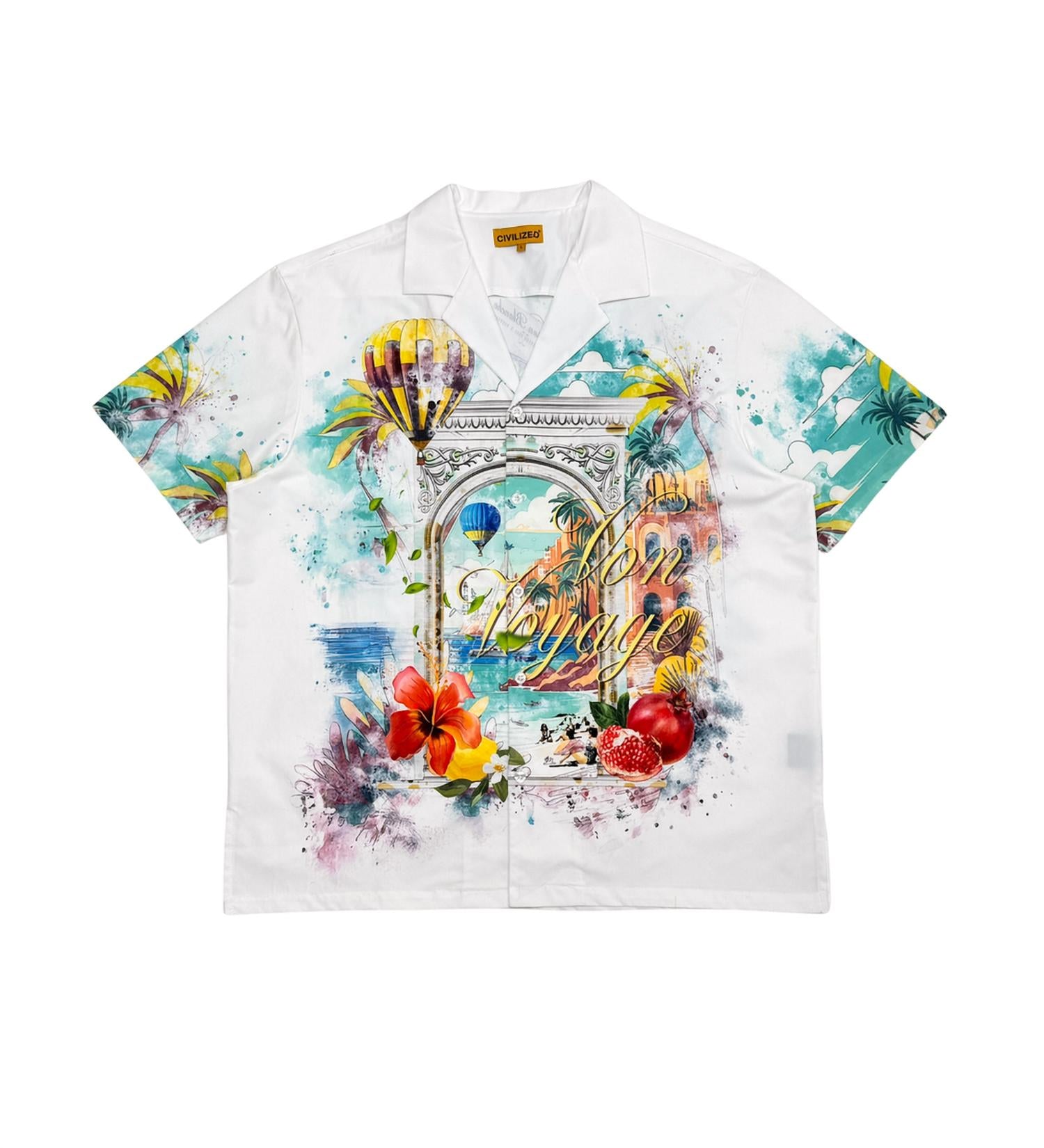 Civilized - Bon Voyage Button Down Short Set