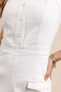 Sage The Label - Self Control Twill Sleeveless Romper