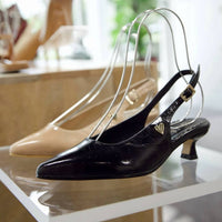 By Nataly Mendez - Women's Celia Pointed Kitten Low Heels