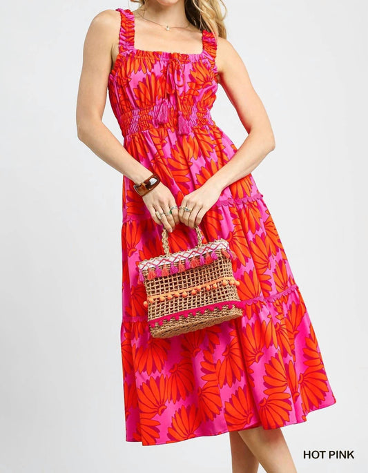Umgee - Tropical Midi Dress