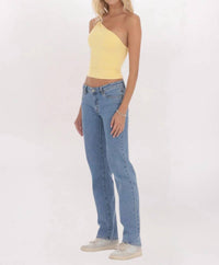 Lucy In The Sky - Low Rise Straight Jeans