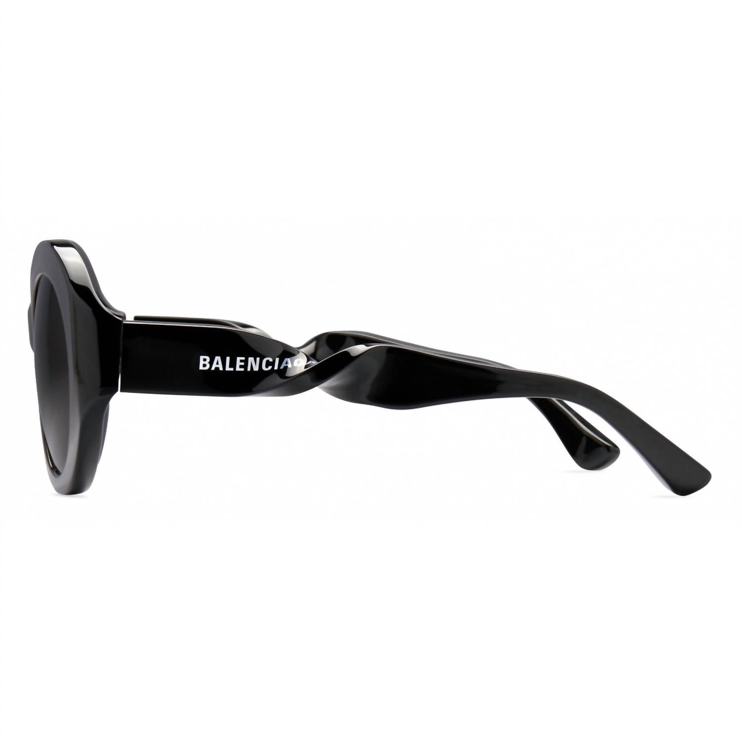 Balenciaga - Women's Twisted Round Non-polarized Sunglasses