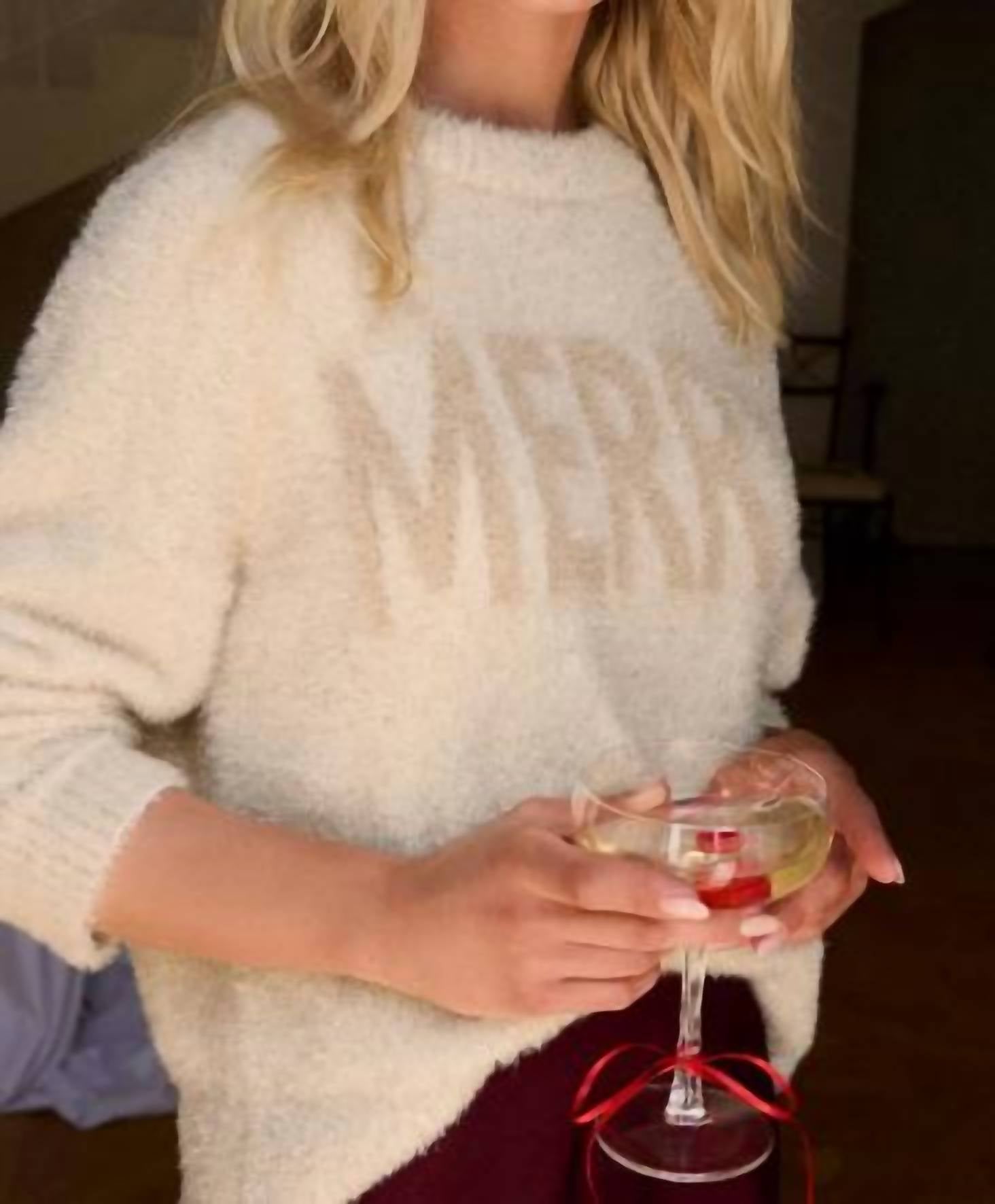 Z Supply - Merry Crewneck Sweater