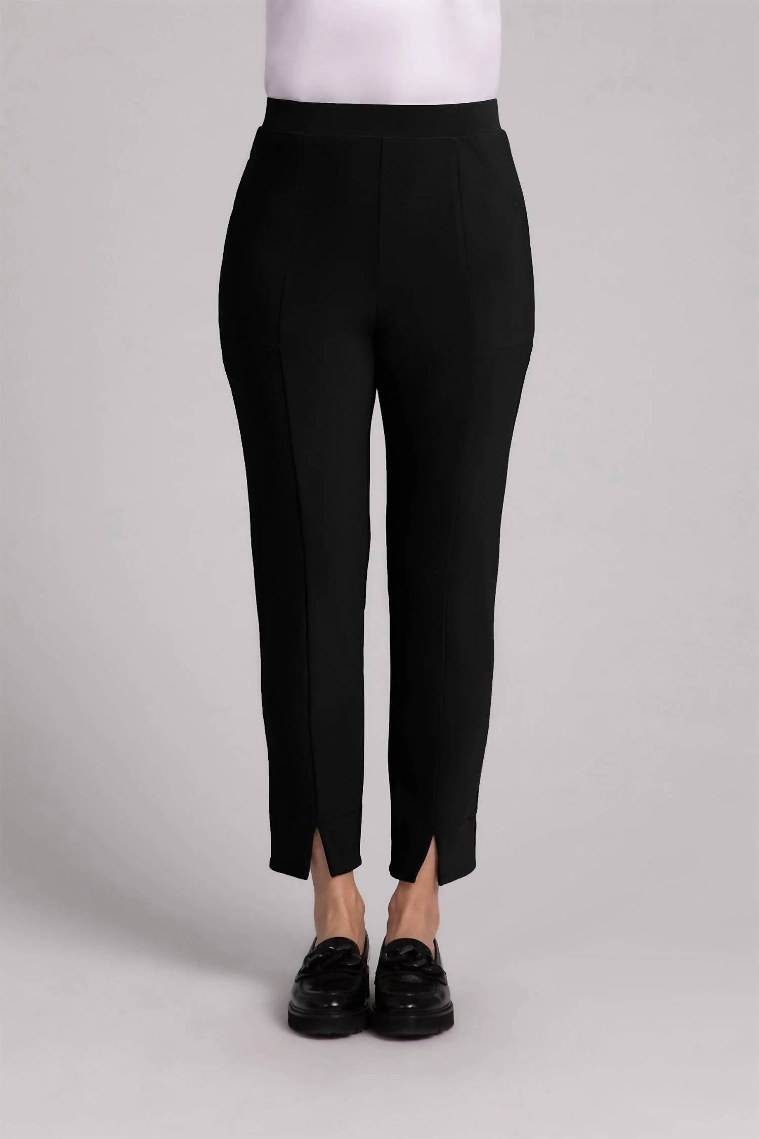 Sympli Hepburn Ankle Pant in black 1 - women's pants
