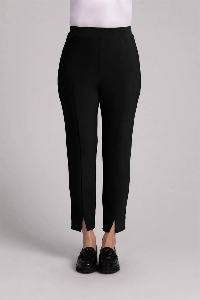 Sympli Hepburn Ankle Pant in black 1 - women's pants