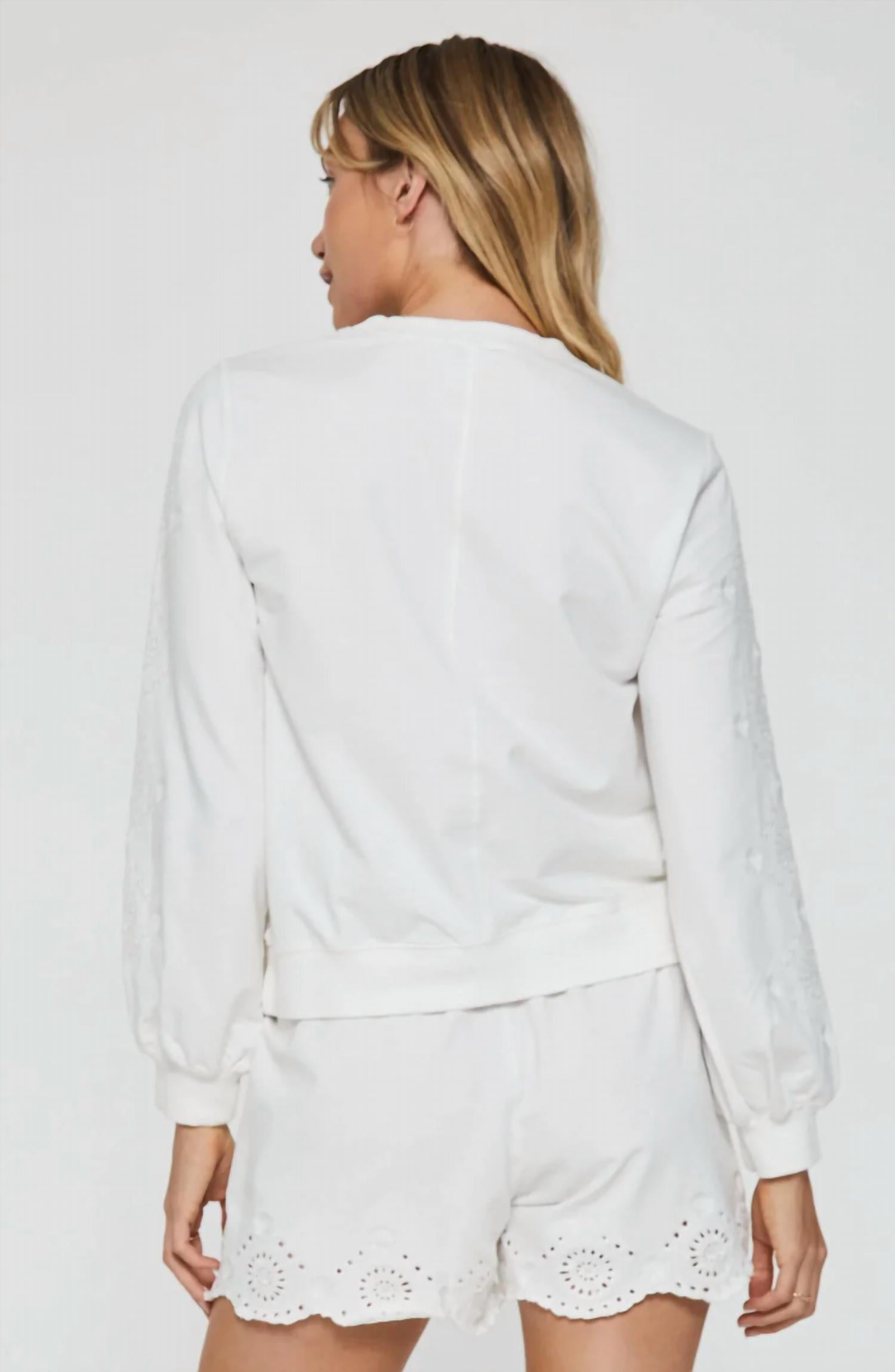 Murray Eyelet Embroidery Top