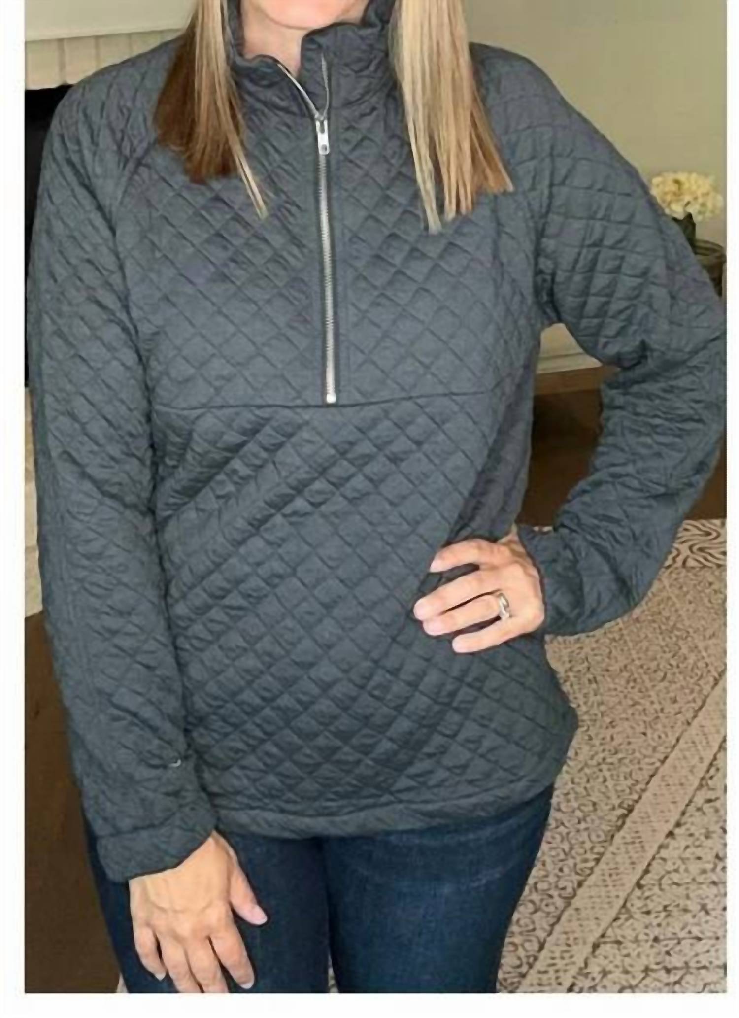 Staccato - Polar Collar Pullover Top