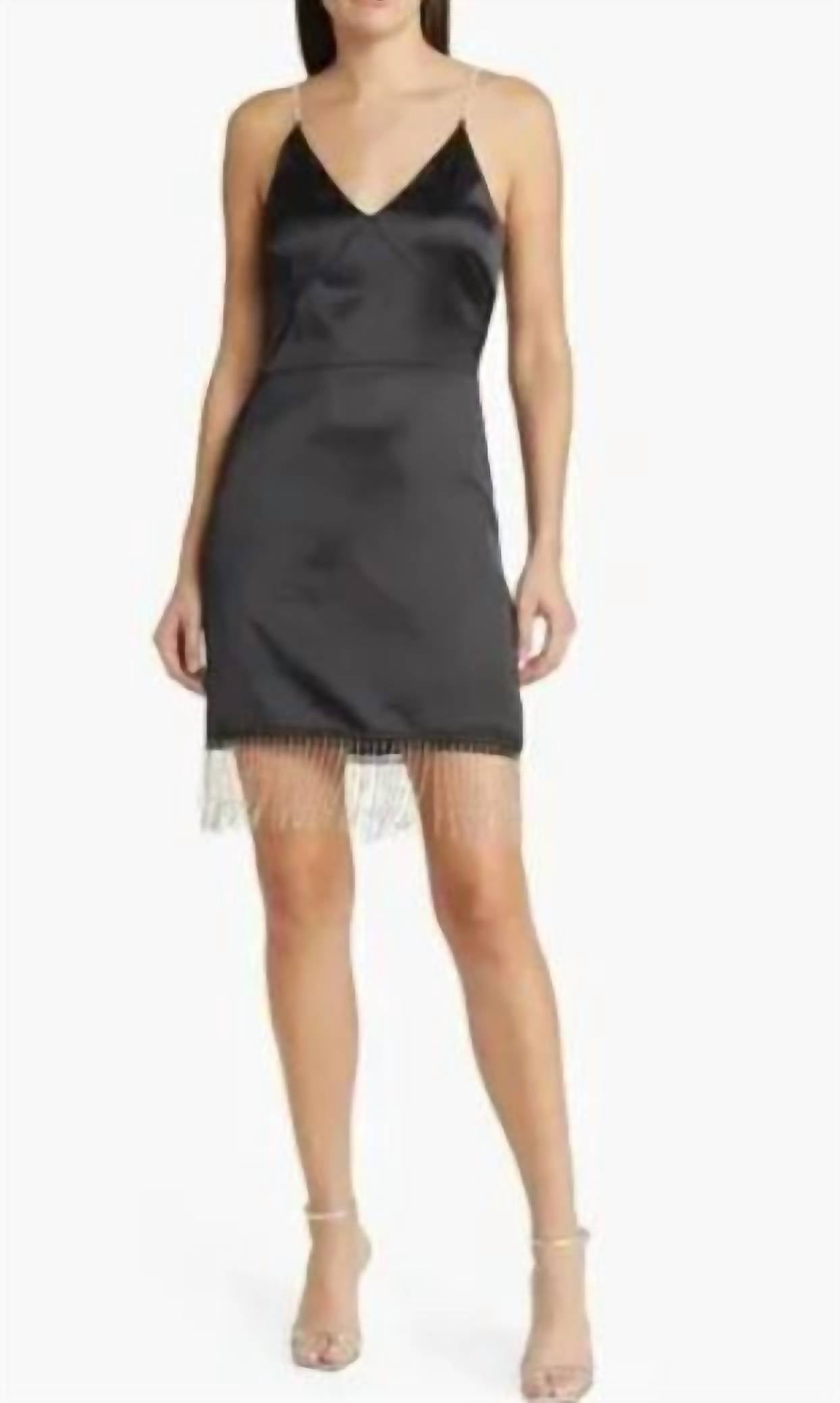 Chelsea28 - Satin Cocktail Dress