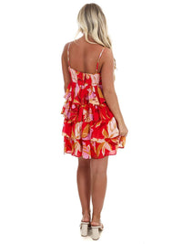 Flying Tomato - Sunkissed Print Mini Dress