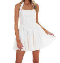One & Only - Women's Perfect For Me Halter Mini Dress