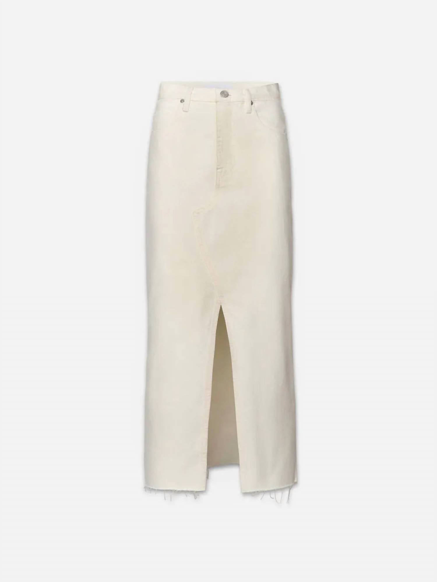 Mother - Midaxi Denim Skirt