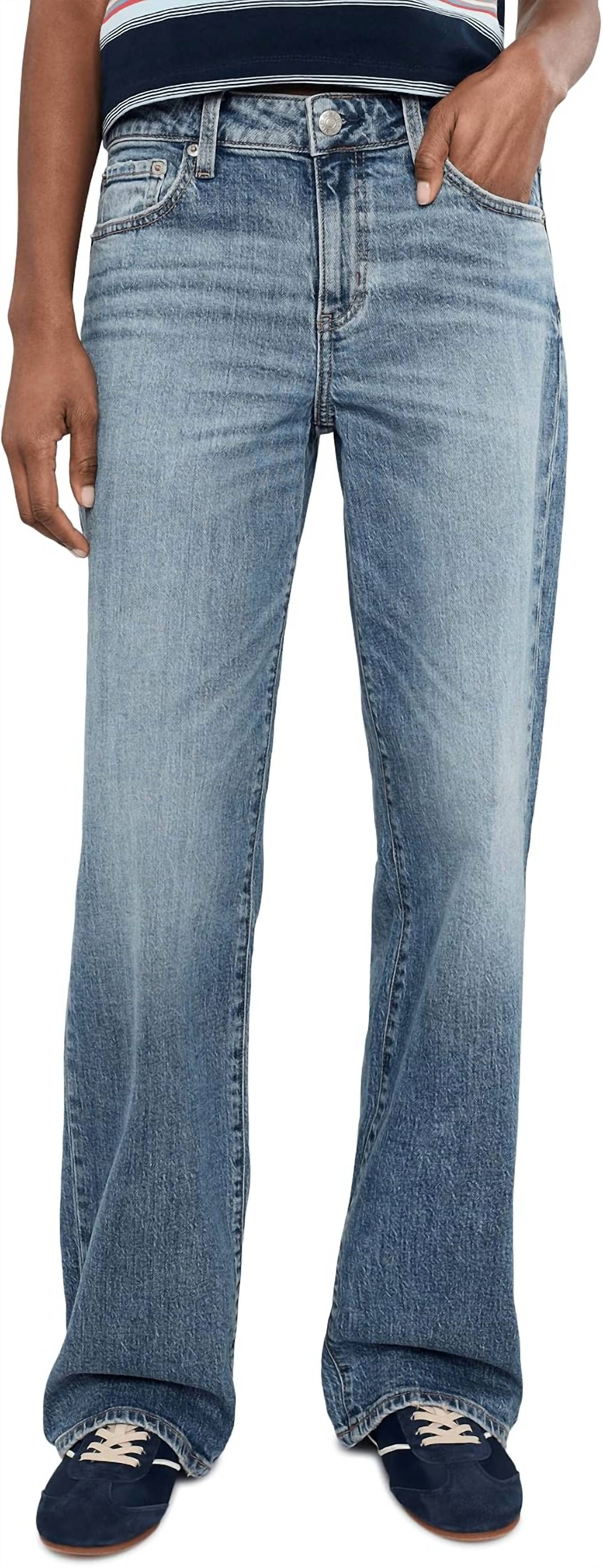 Daze - Keeper Low Rise Straight Jeans