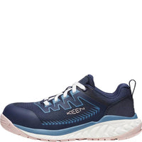 Keen Women's Arvada Shoes in naval academy peach whip - women's sneaker - detail view