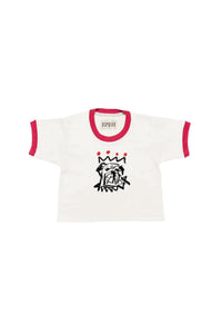 Stadium Shoppe - Women's Ringer Crop Tee
