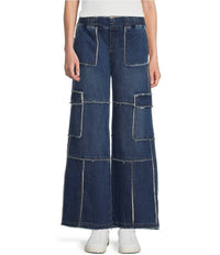 Tractr - Blu-tifully Relaxed Cargo Pants