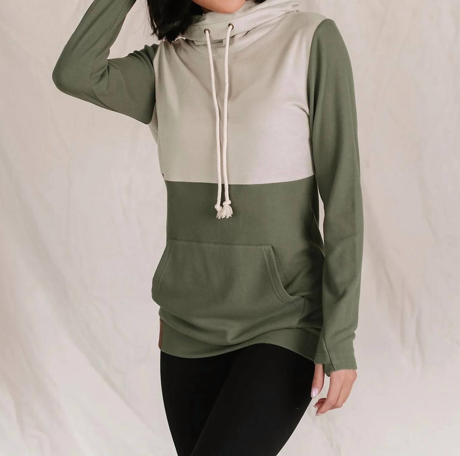 Ampersand Ave - Performance Fleece Cowlneck Sweatshirt