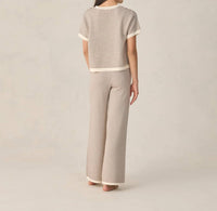 Rylee + Cru - Teen Knit Wide Leg Pant